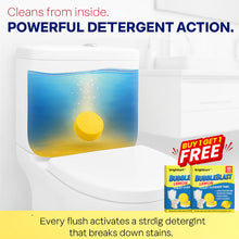 Load image into Gallery viewer, LemonBlast Yellow Bubble Tablets – Odor Eliminator + Blockage Remover 🔥12 + 12 Pack: Buy 1 Get 1 FREE!🔥