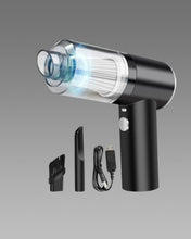 Load image into Gallery viewer, Ultimate 3-in-1 Car Mini Vacuum Cleaner: High Power Suction, Portable & Rechargeable