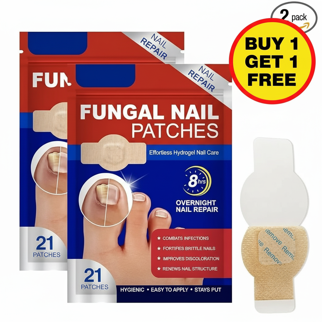 NailHeal - Fungal Nail Patches 🌿💅 ( Buy 1 Get 1 Free🔥🔥)