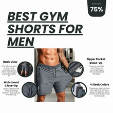 Load image into Gallery viewer, Combo of 4 Men&#39;s Stretchable Cotton Shorts for Summers 🌞

